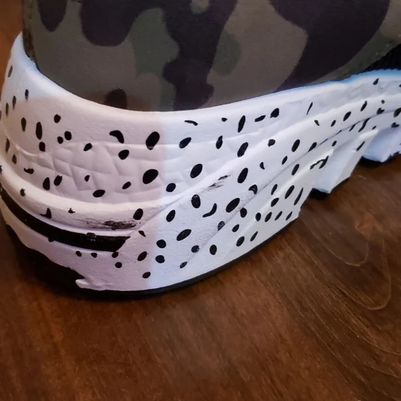 9 camouflage leopard sneakers mix print - Picture 8 of 8